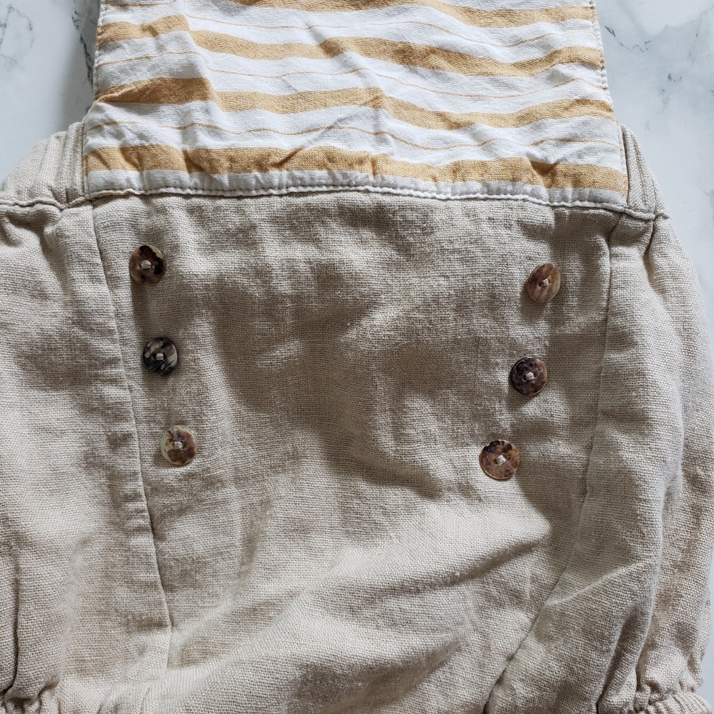 POPELIN Spain Sailor Stripe Romper Playsuit Baby - Picture 6 of 8